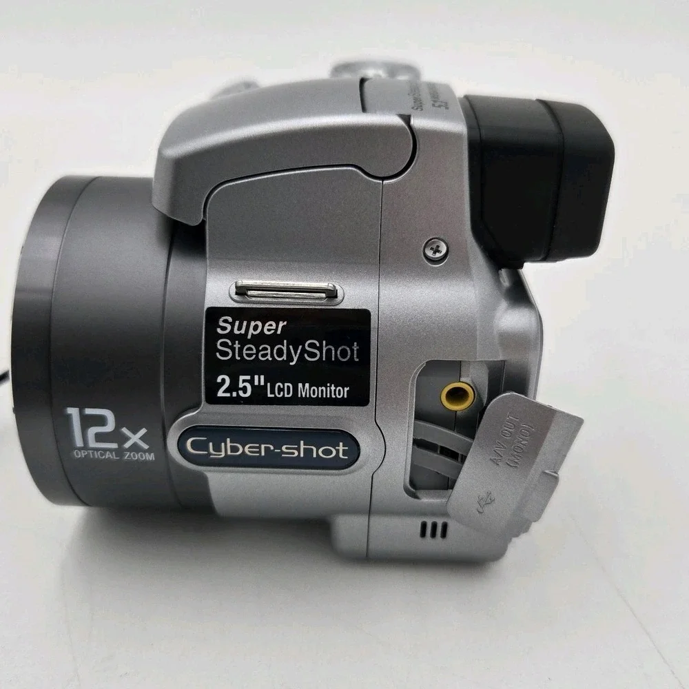 Sony Cyber Shot Super Steady Shot DSC-H1 5.1 MP Compact Digital Camera Video Not